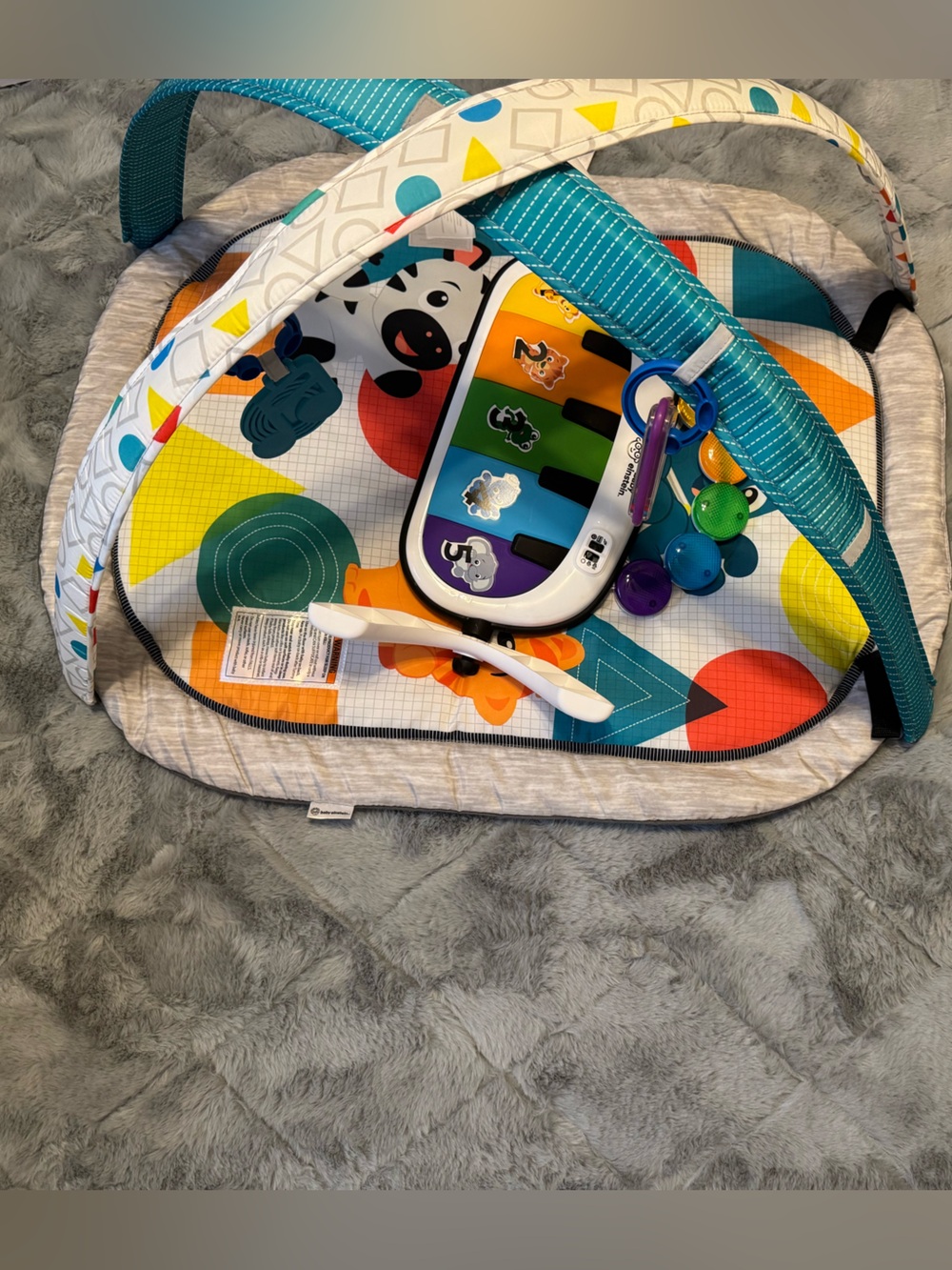 Multicolor Baby Play Gym with Piano Toy